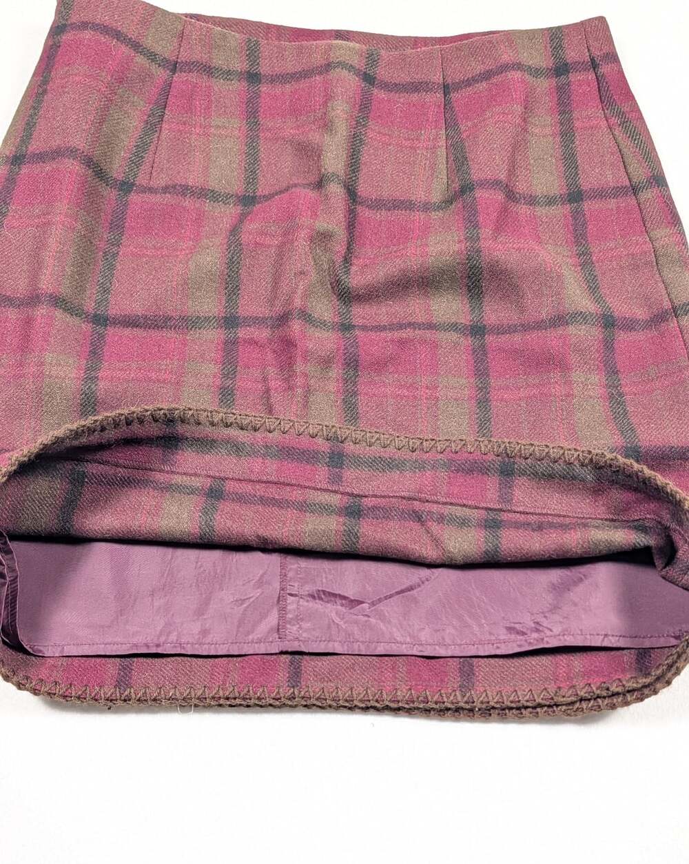 Eddie Bauer Plaid Wool Skirt - Picture 8 of 8